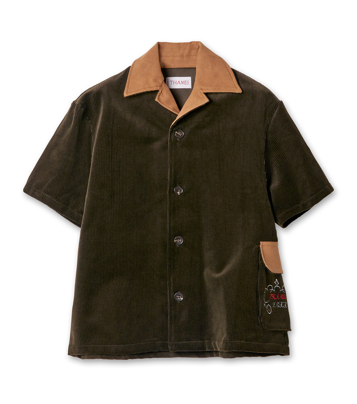 テムズ MMXX. - THAMES MMXX. | FAIRMOUNT SHIRT-Green-Mの通販 