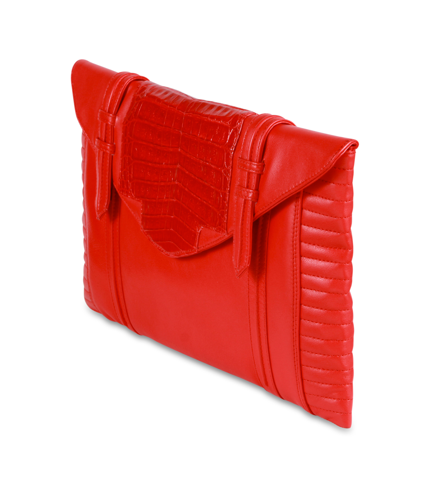 リースハドソン - Reece Hudson | Oversized clutch-Red-Fの通販