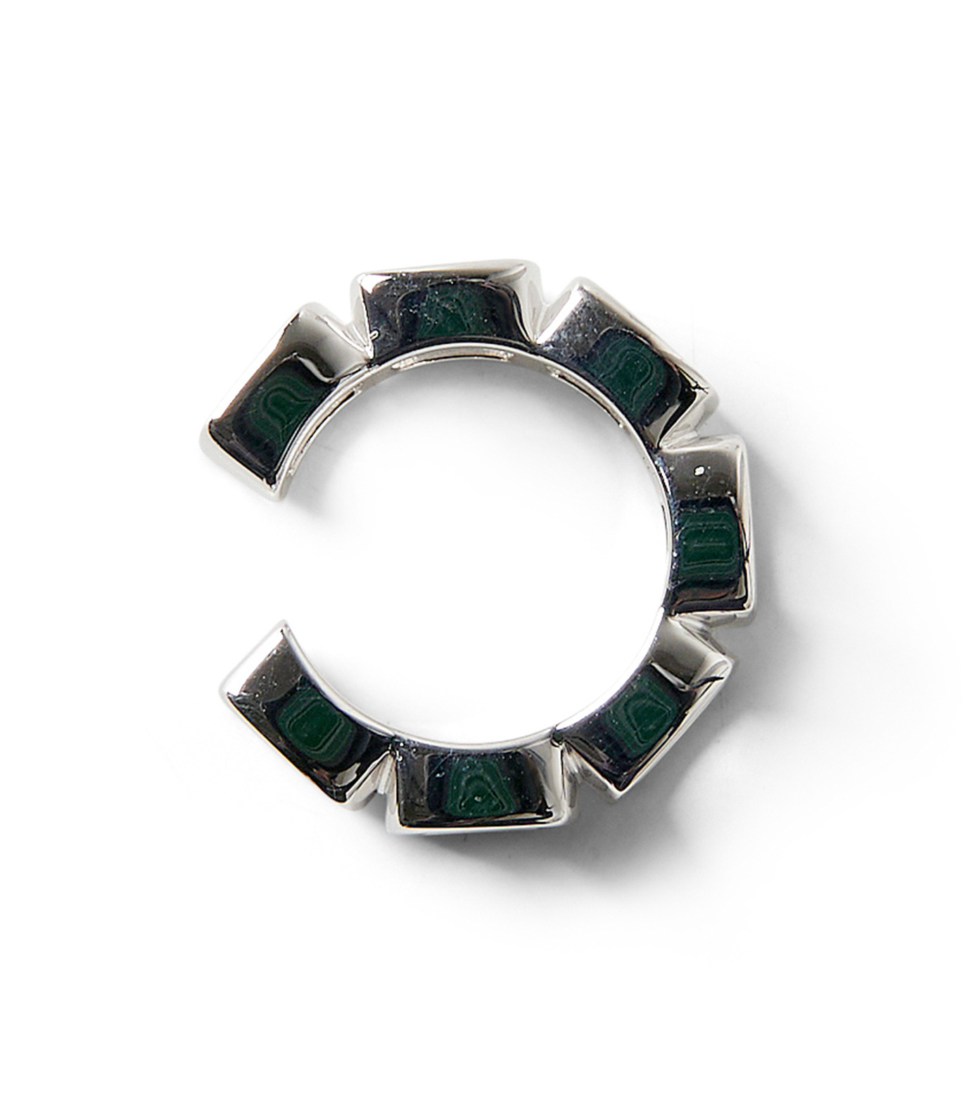 トム ウッド - TOM WOOD | Cushion Ear Cuff Open-Silver-Fの