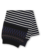 サカイ - sacai | Muffler-Navy-0の通販 | RESTIR リステア
