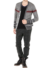 Sacai サカイ Suiting Knit Cardigan 1 グレー Sacai サカイ Suiting Knit Cardigan 1 グレー - メルカリ