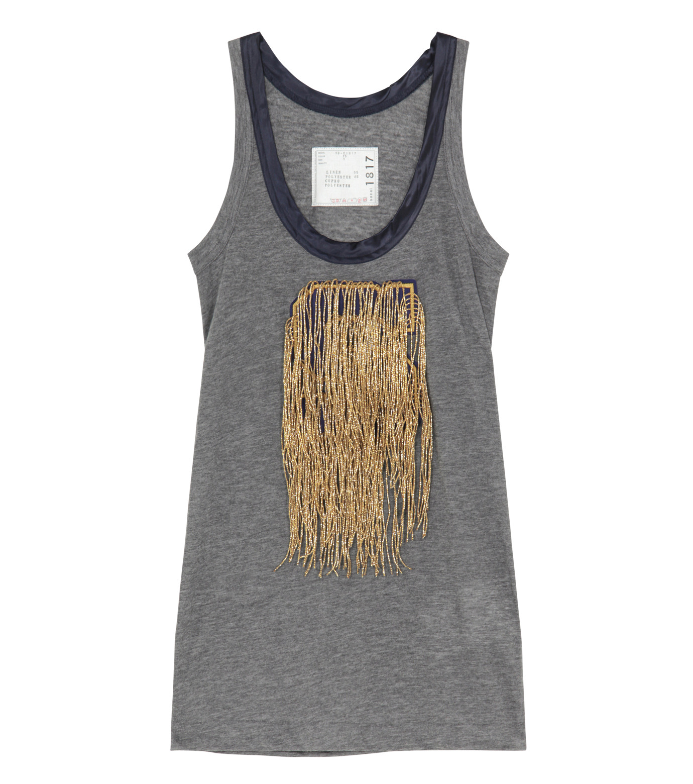 サカイ - sacai | S Embroidery Tank-Gray-1の通販 | RESTIR
