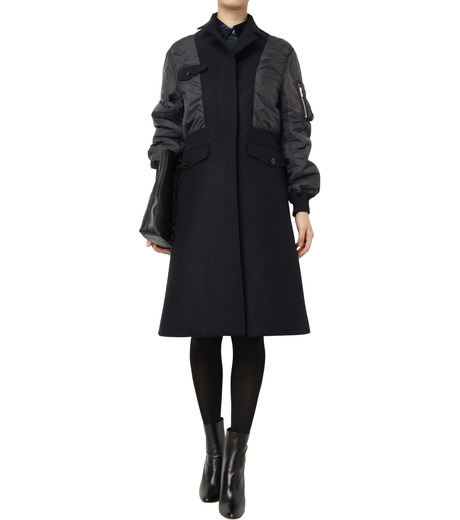 サカイ - sacai | MA-1 Detail Coat-Black-1の通販 | RESTIR リステア
