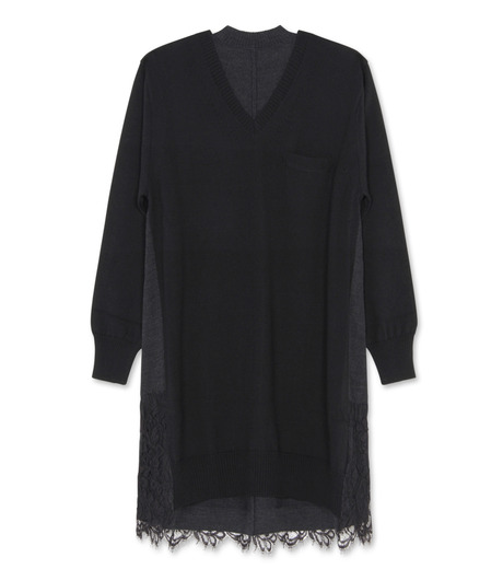 A*U様 sacai リブニット sacai＞パフ ショートスリーブ プルオーバー