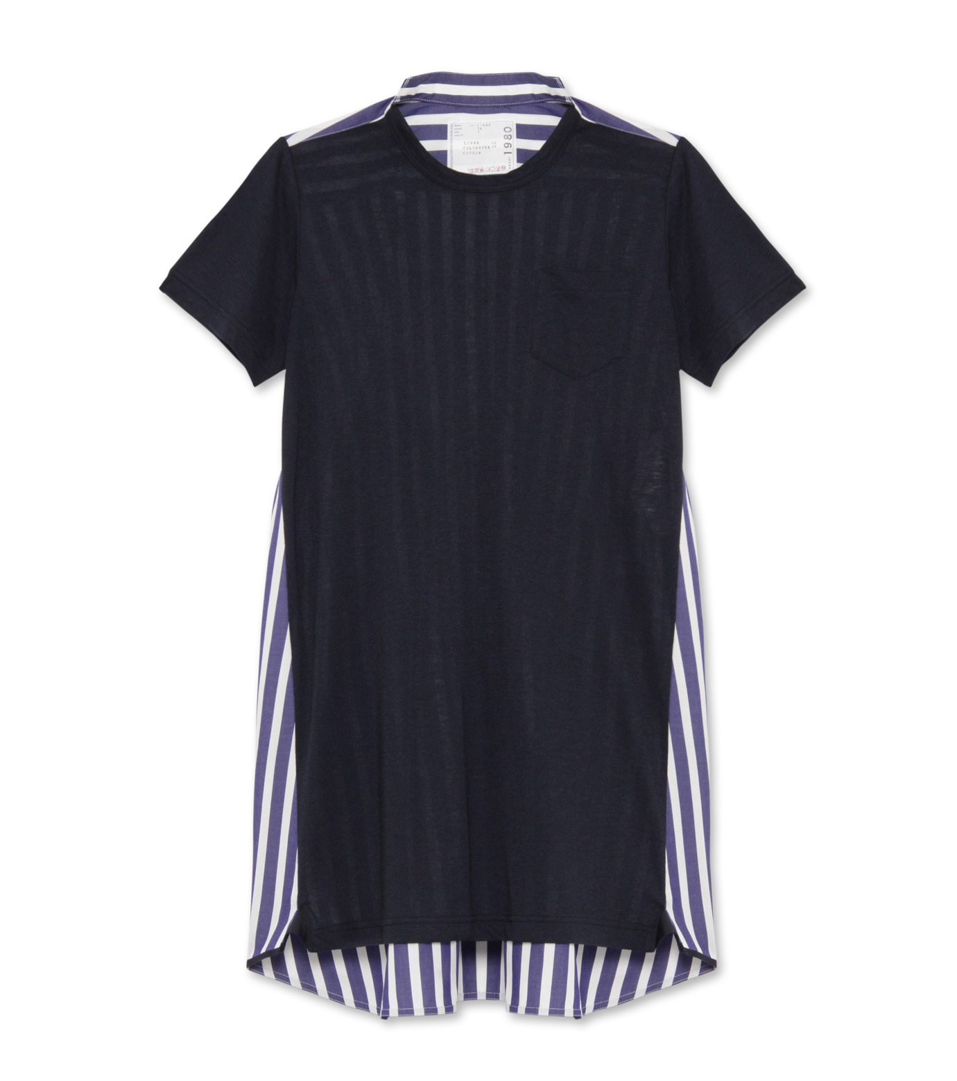 sacai 刺繍入りネイビーコットントップス 2945 Spring 2025 Capsule Collection | sacai Official Store サカイ