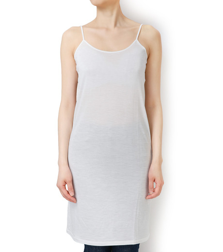 ル シェル ブルー Le Ciel Bleu インナーキャミワンピース White 38の通販 Restir リステア