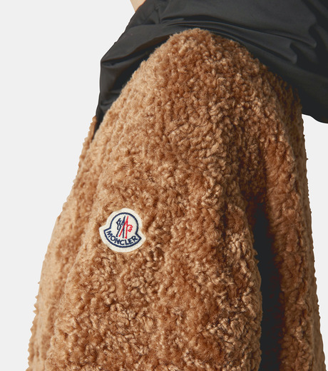 【MONCLER(モンクレール)】Bernache ★リバーシブルテディコート MONCLER 2023/24秋冬 テディ リバーシブルダウンコート BERNACHE