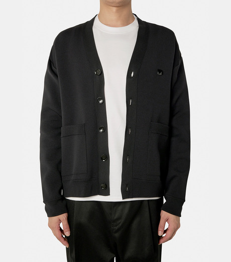 ヴァレンティノ - VALENTINO | ICONIC STUD CARDIGAN-Black-Sの通販 ...