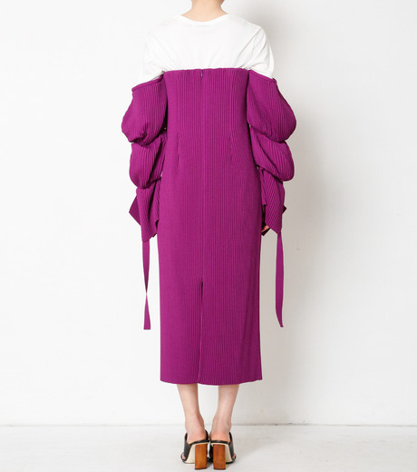 IRENE アイレネ　フリル付ビスチェ アイレネ - IRENE | Pleated Georgette Bustier | RESTIR リステア