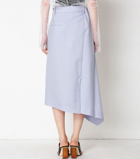 IRENE スカート アイレネ - IRENE | Falling-Plate Lace Skirt-White-38の通販