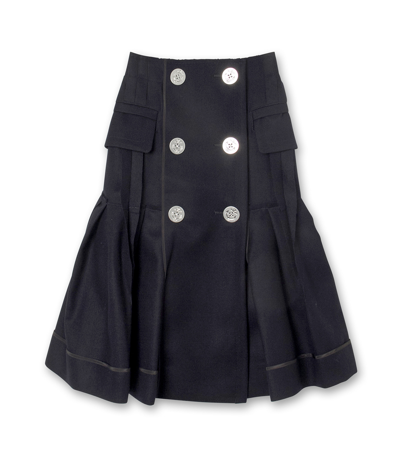【関税&送料込】Sacai Wool Melton Skirt sacai Suiting x Wool Melton Skirt | REVERSIBLE