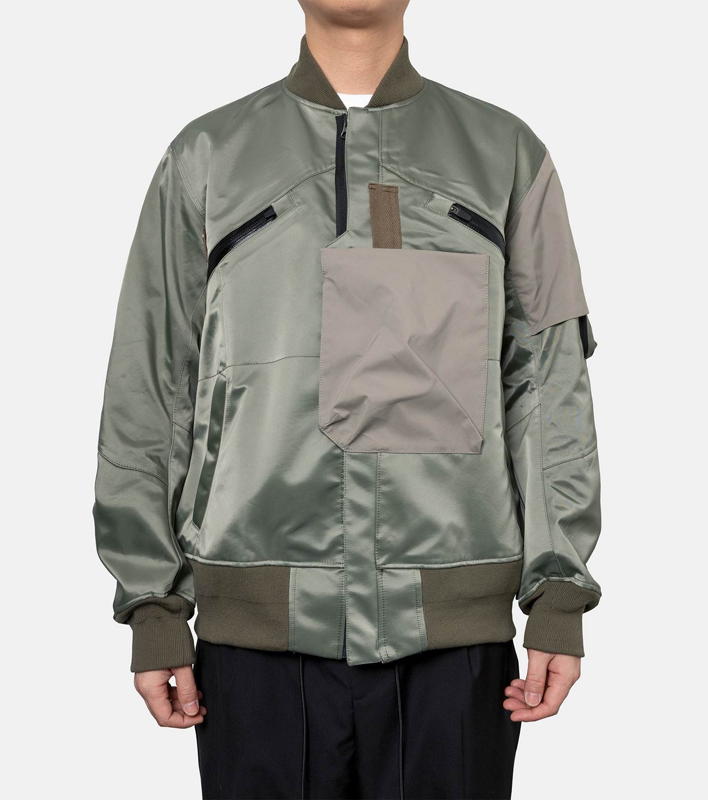 サカイ - sacai | Acronym / Blouson-Khaki-2の通販 | RESTIR リステア