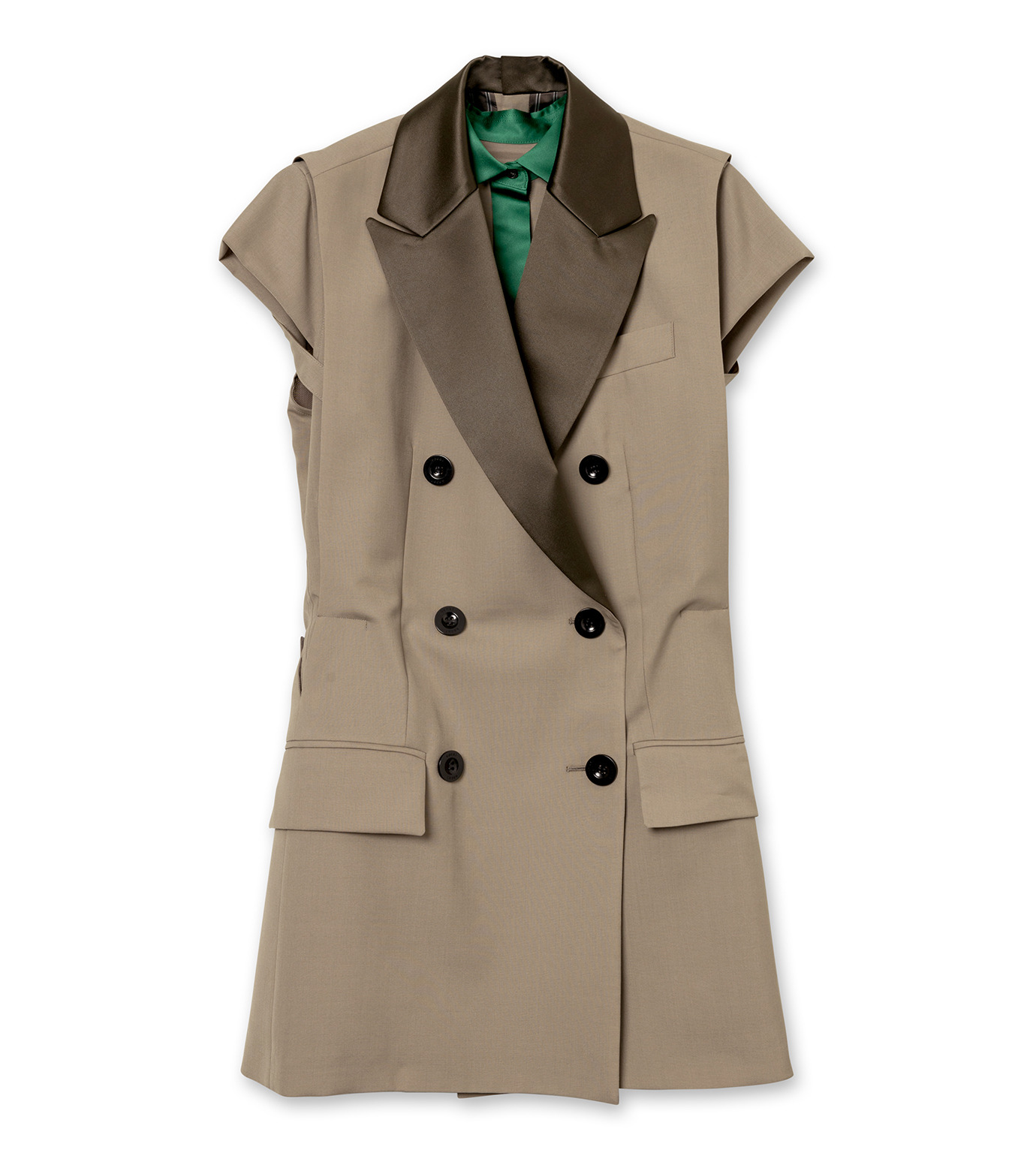 【日本未発売】 sacai Suiting ウィメンズ サイズ1 20SS Coat - チェスターコート