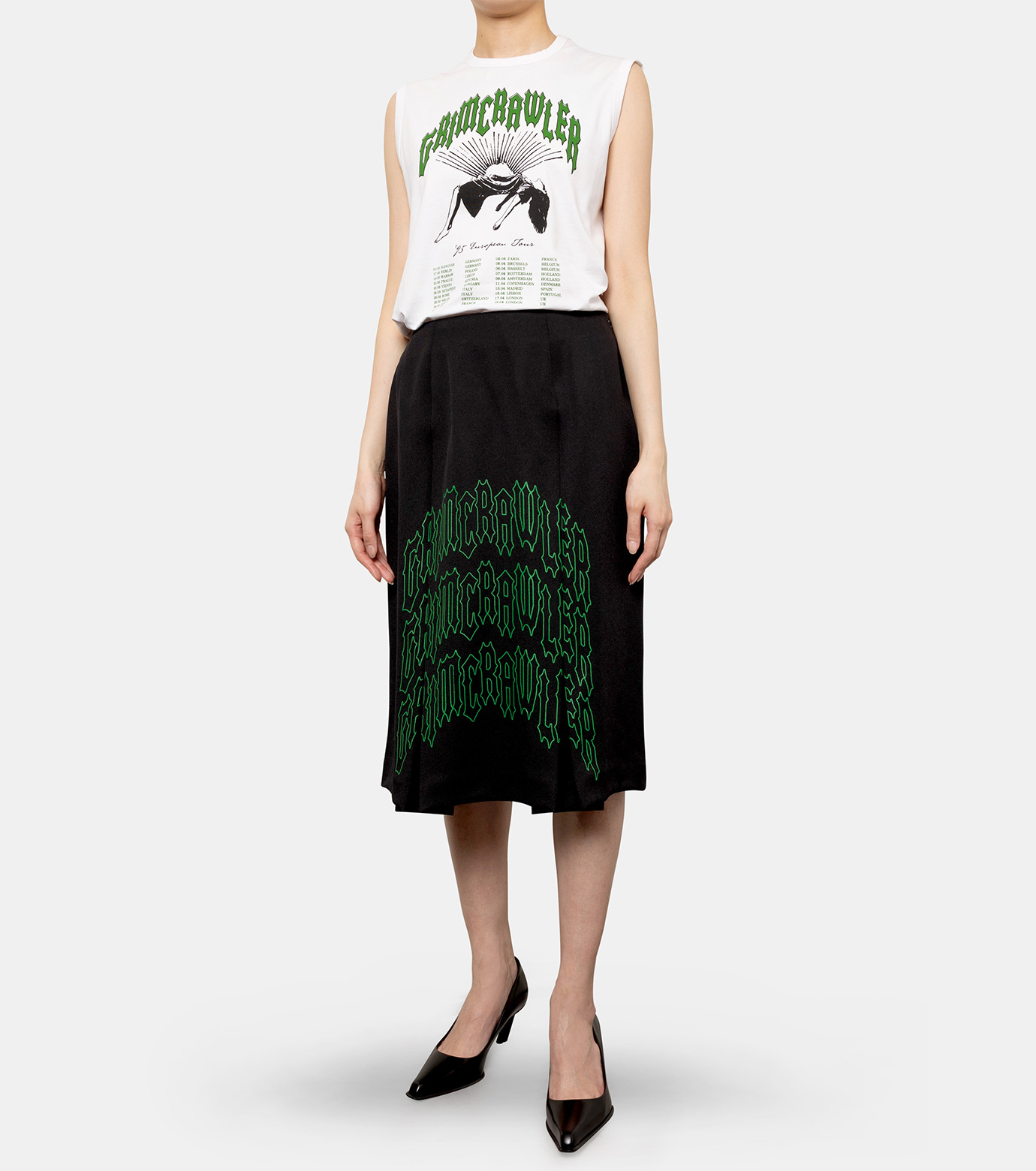 ラフ シモンズ - RAF SIMONS | Sleeveless Tight Fit Top