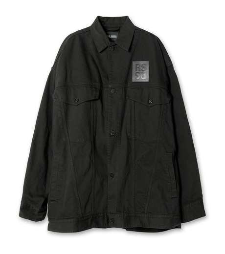 ラフ シモンズ - RAF SIMONS | Denim jacket with leather