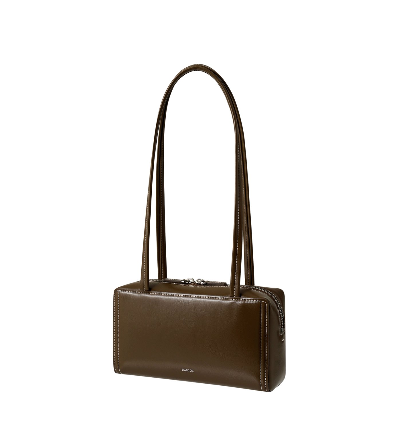 STAND OIL ポストバッグ ブラウン スタンドオイル - STAND OIL | Post Bag-Brown-Fの通販 | RESTIR