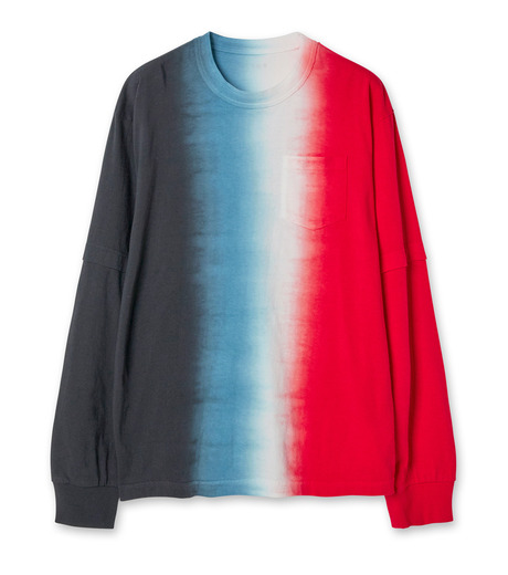 sacai 23aw Tie Dye Sweat Pullover グリーン 2 sacai 23aw Tie Dye Sweat Pullover グリーン 2