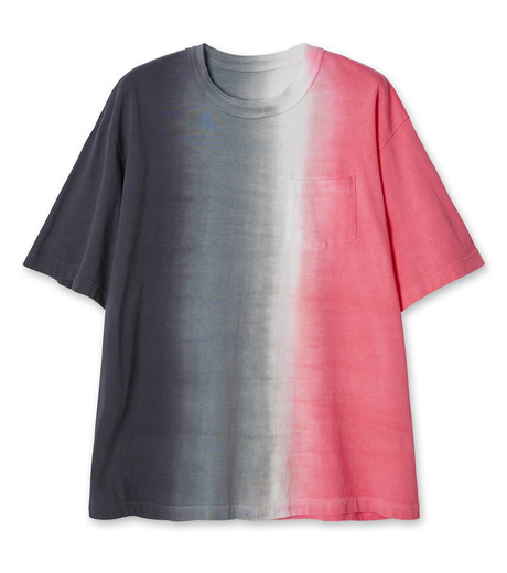 2023SS Sacai Jersey T-Shirt サカイす サカイ - sacai | Tie Dye Cotton Jersey T-Shirt-Pink-3の通販