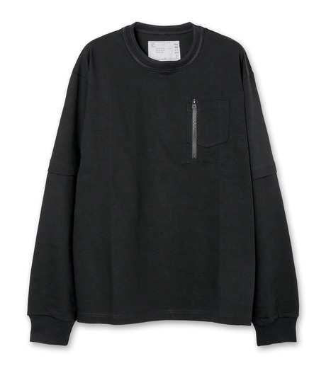 sacai s Cotton Jersey L/S T-ShirtサカイTシャツ s Cotton Jersey L/S T-Shirt | sacai Official Store サカイ