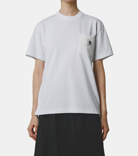 sacai carhartt Tシャツ 希少】Carhartt x sacai T-shirt サカイ×カーハート (sacai/Tシャツ