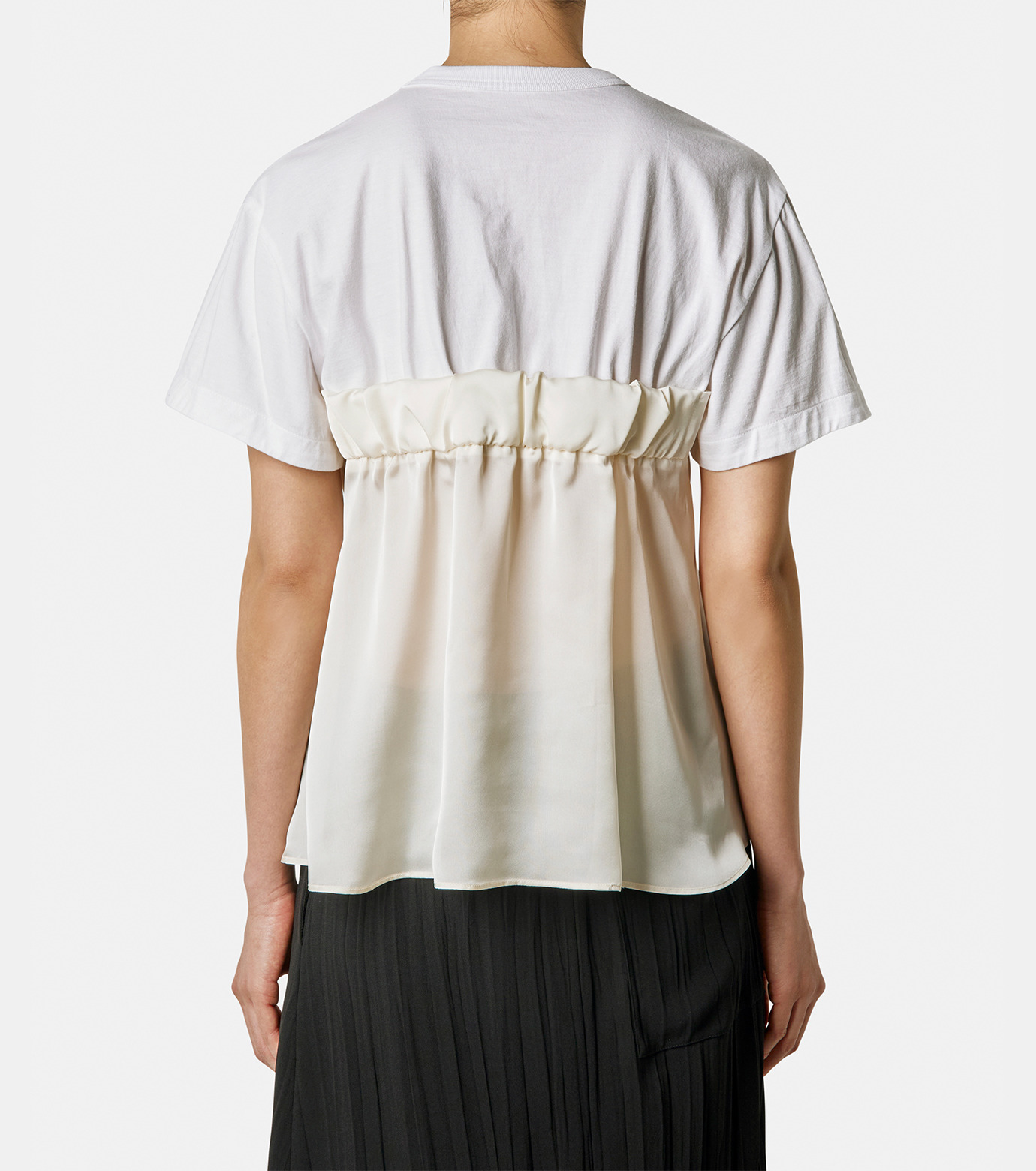 【サカイ】 Tops - T-shirts & Jerseys Tシャツ・カットソー sacai コットンジャージー Tシャツ (sacai/Tシャツ・カットソー