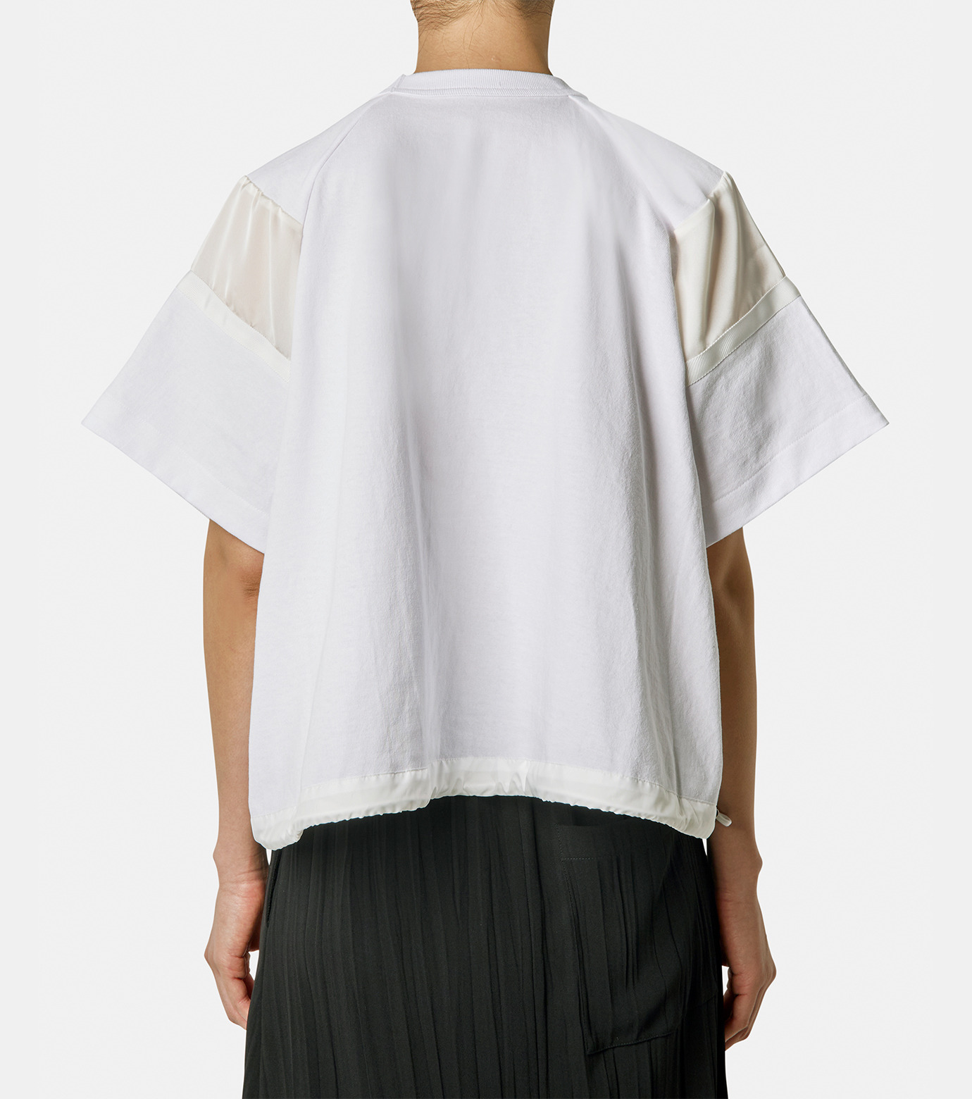サカイ - sacai | Solid Satin x Cotton Jersey | RESTIR リステア