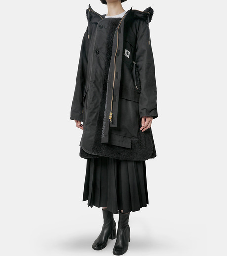 Carhartt WIP×sacai Women's CanvasParka Buy Carhartt WIP x Sacai Canvas Parka Siberian 'Beige