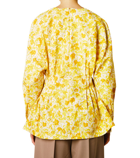 LE CIEL BLEU / Pintuck Blouse(アイボリー) ル シェル ブルー - LE CIEL BLEU | Marble Flower Pintuck