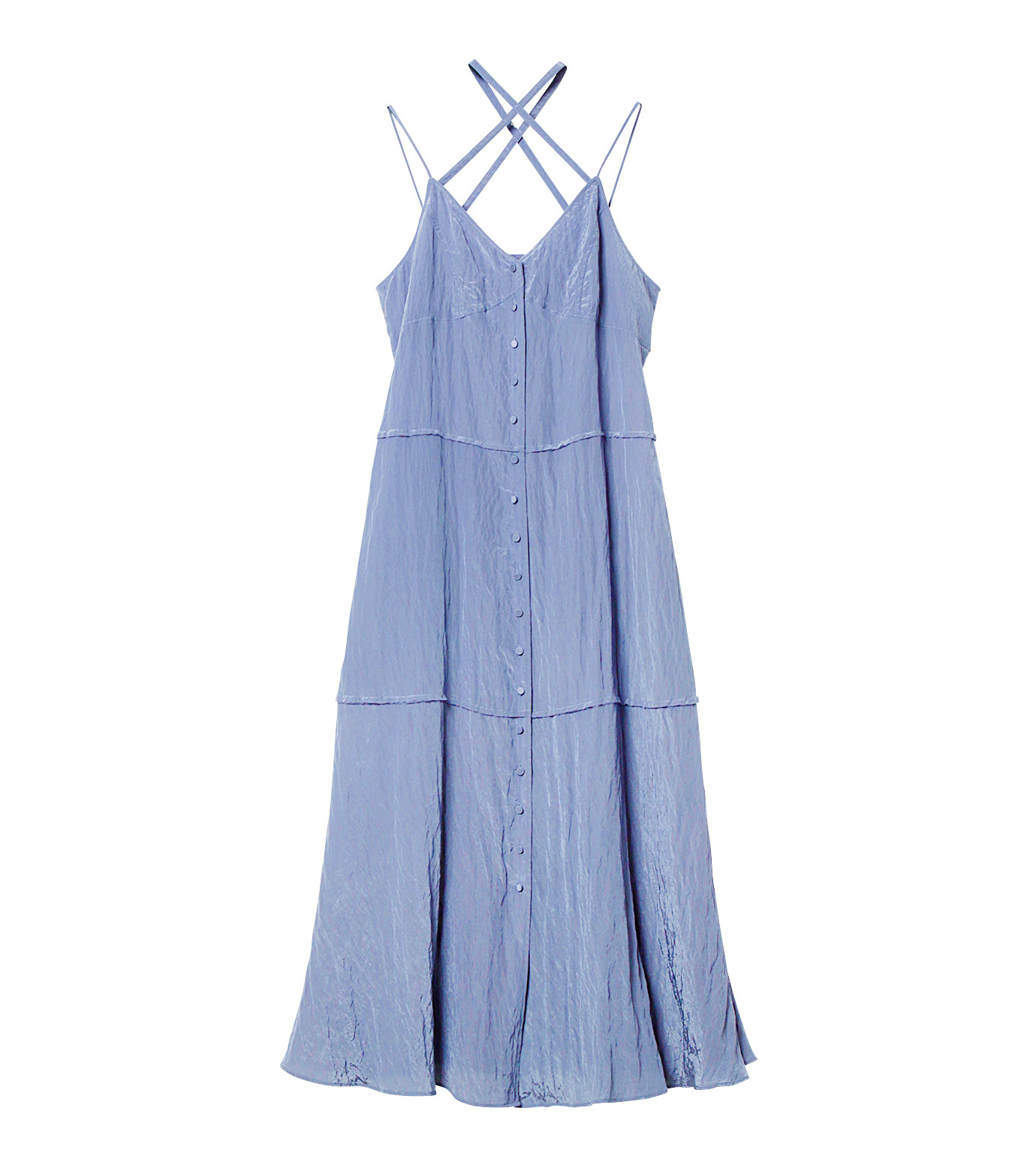 ルシェルブルーSetup Stitch DressワンピースBLKブラック36