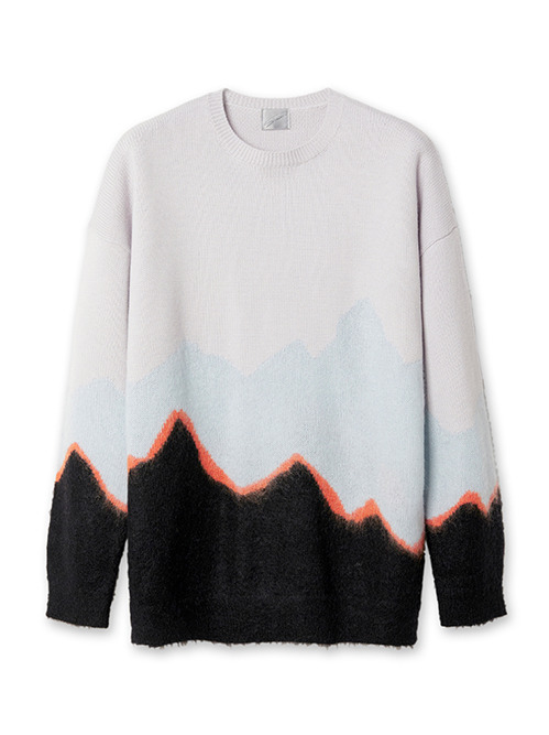 美品✨ Simpti. Intarsia Color Blocking Knit シンプティ - Simpti. | Intarsia Color Blocking | RESTIR リステア