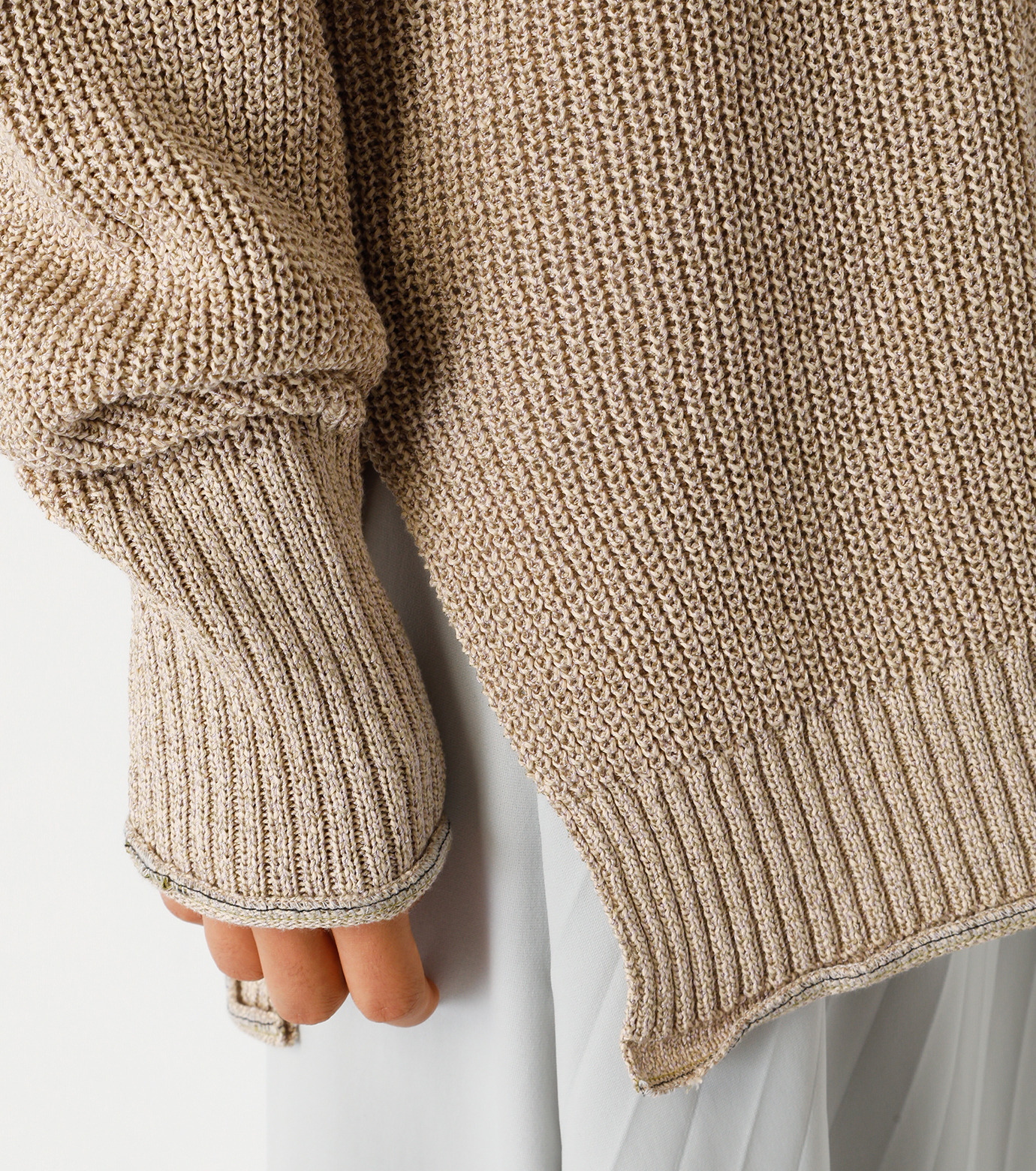 アイレネ - IRENE | Sailor Knit Tops-Beige-36の通販 | RESTIR リステア