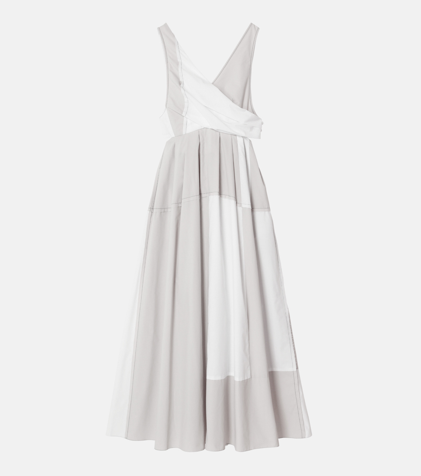 アイレネ - IRENE | Color Block Maxi Dress-Light Beige-36の通販 ...