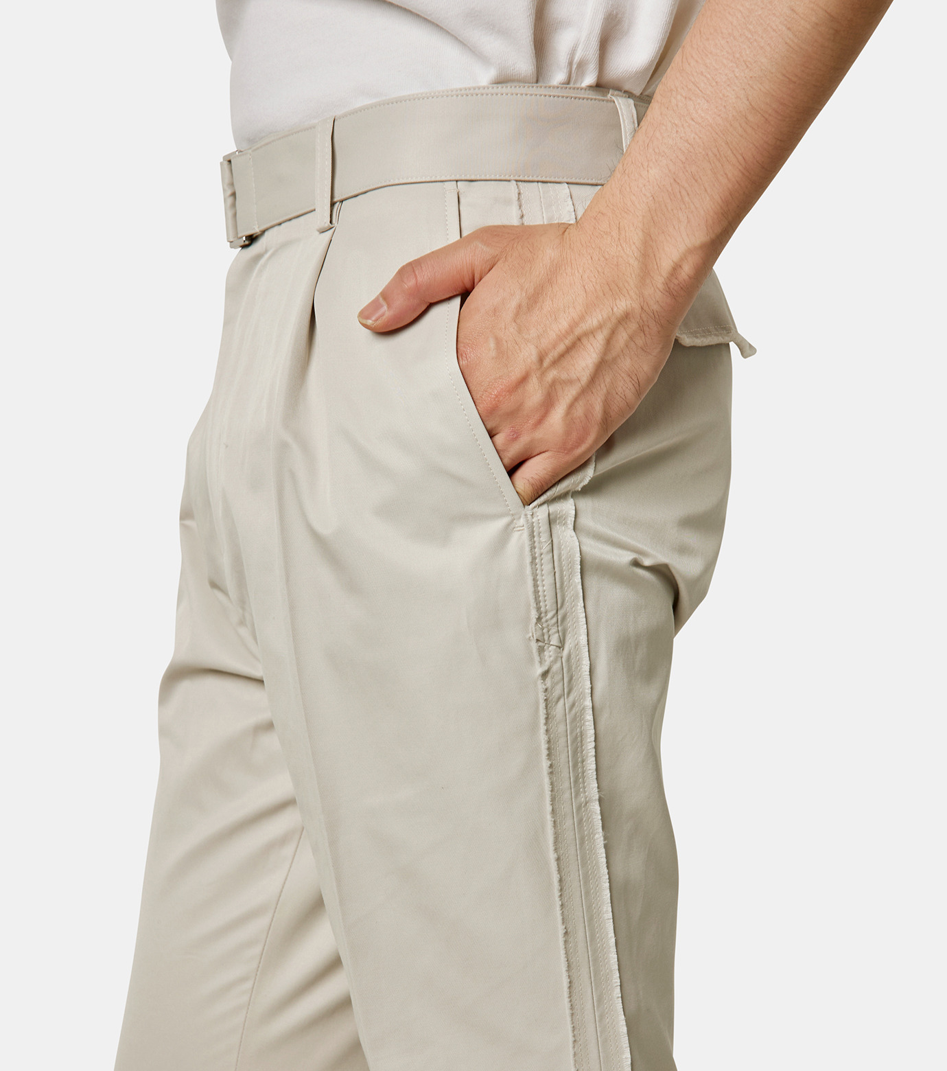 シンプティ - Simpti. | Chambray Chino Tapered | RESTIR リステア