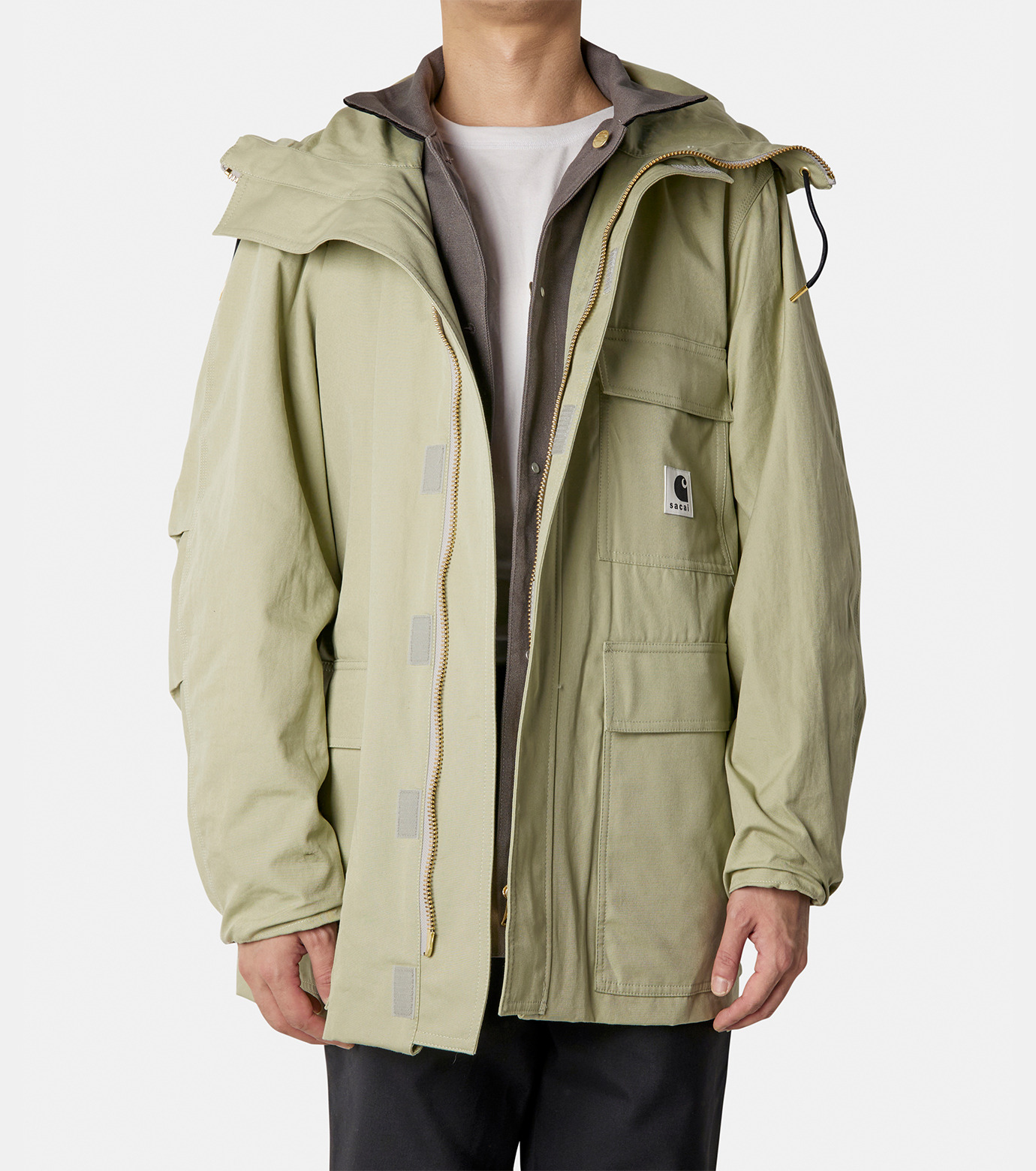 サカイ - sacai | Carhartt WIP Reversible Coat-Gray-1の通販