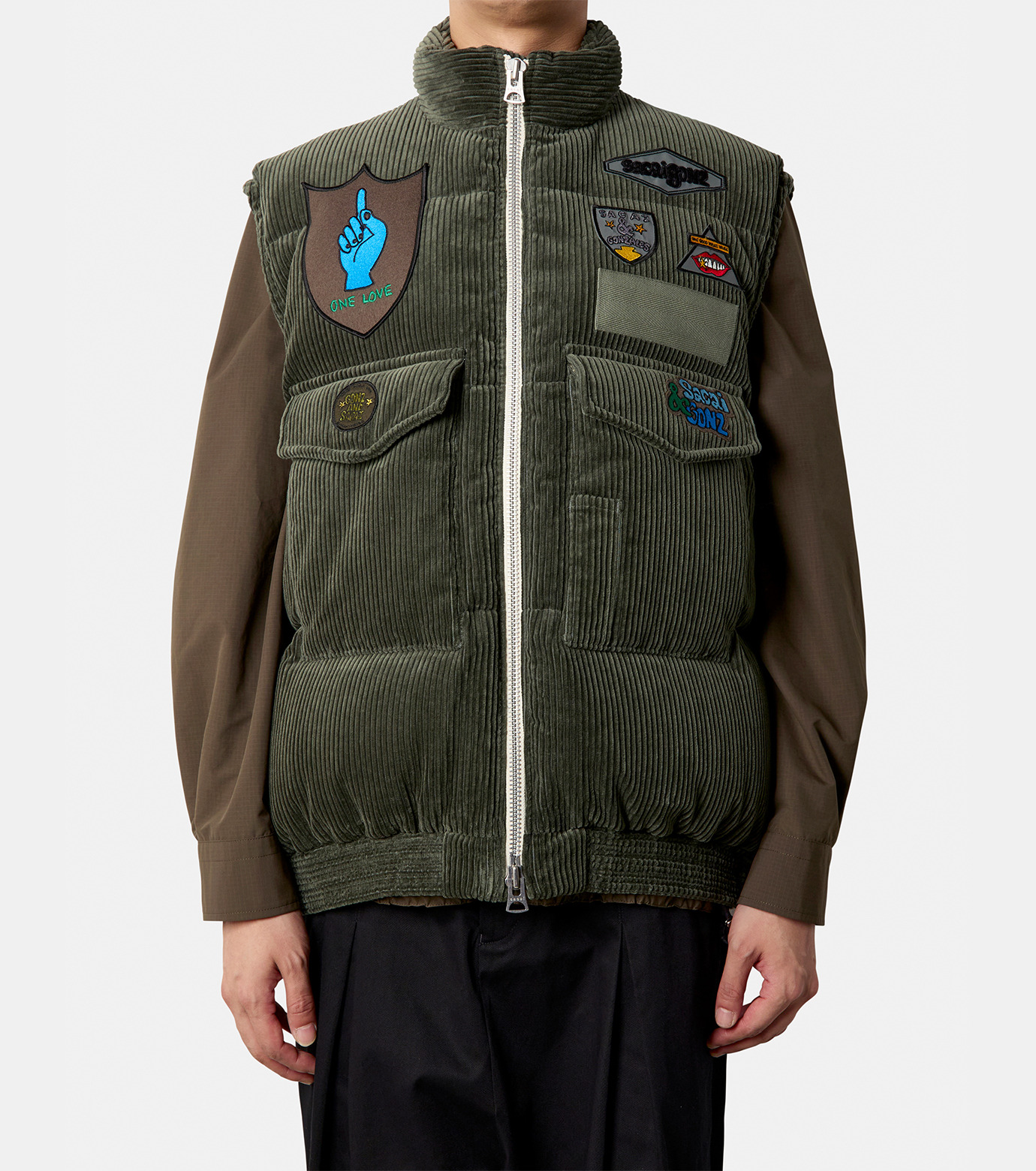 サカイ - sacai | sacai Gonz Multi Patch Padded | RESTIR リステア