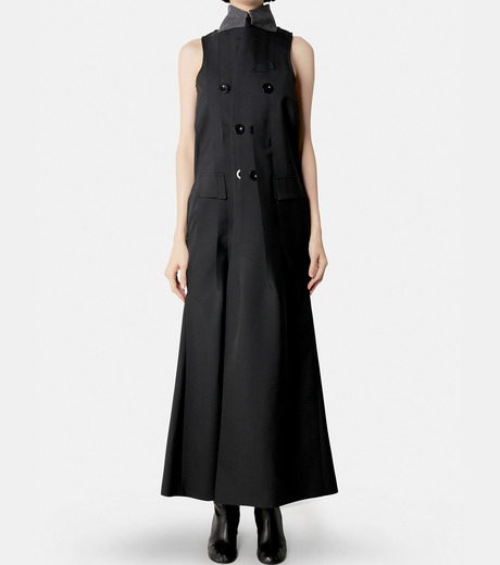 残り僅か! sacai ベルト付 シルク ウール ミニドレス ジャケット 残り僅か! sacai ベルト付 シルク ウール ミニドレス ジャケット