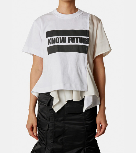 送料関税込♦sacai サカイ Know Future コットンTシャツ 2025年最新】sacai Tシャツの人気アイテム - メルカリ