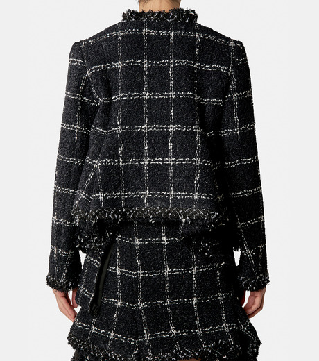 特価ブランド サカイ - sacai | Tweed Jacket-Black-2の通販 | RESTIR リステア ジャケット・アウター