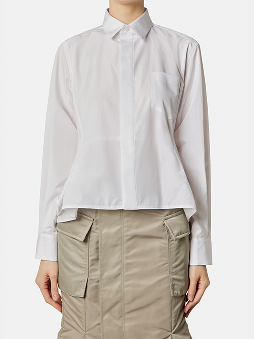 サカイ - sacai | Thomas Mason Cotton Poplin Shirt-Off