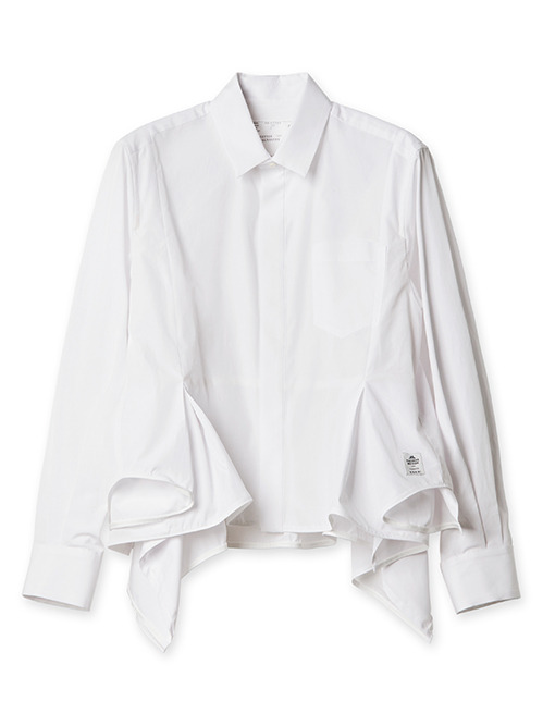 トップス sacai Thomas Mason Cotton Poplin Shirt Sacai - Sacai x Thomas Mason ポプリン シャツ | HBX - ハイプ