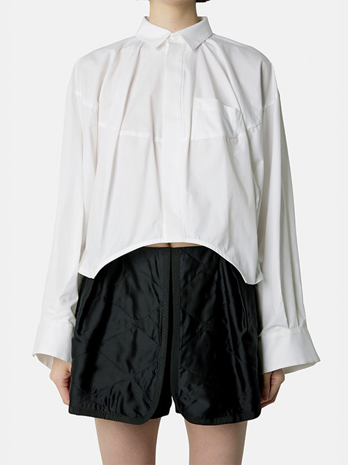24SS sacai Cotton Poplin Shirt 24SS sacai Cotton Poplin Shirt