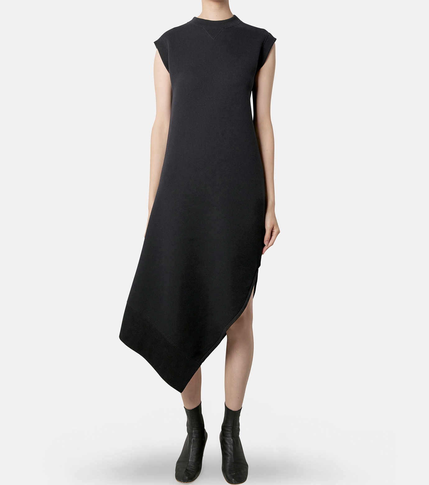 サカイ　スウェットドレス サカイ - sacai | Sponge Sweat Dress-Black-1の通販 | RESTIR