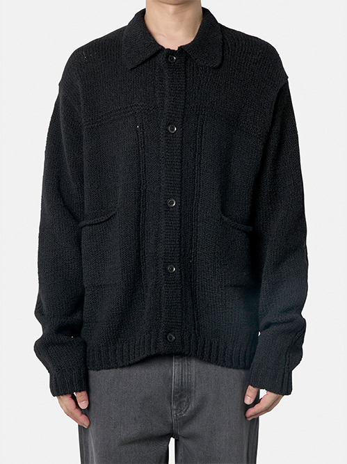 MAYKAM Corkscrew Yarn Blouson カーディガン 成田凌 MAYKAM YARN