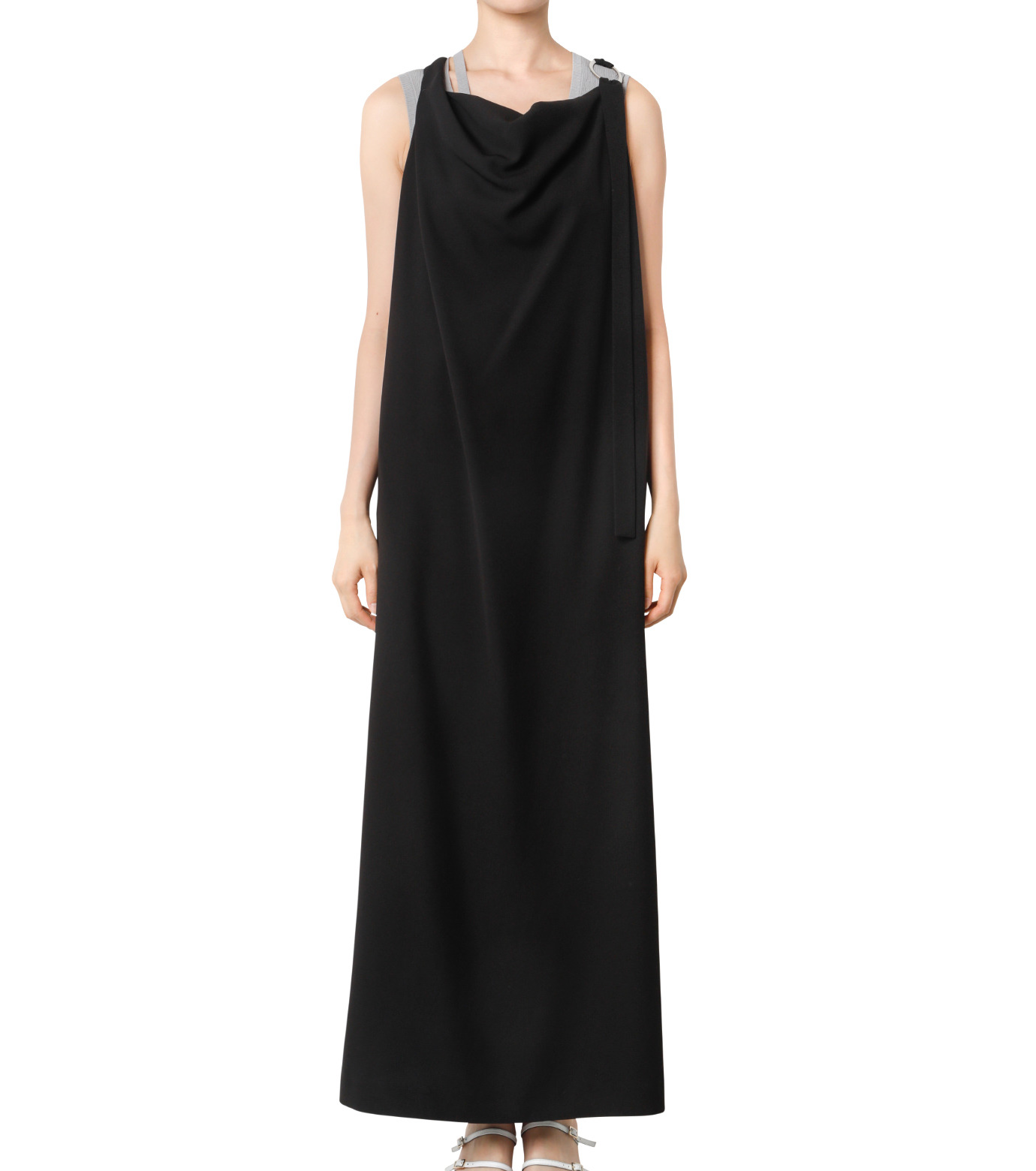 特価商品  | BLEU CIEL LE - ブルー シェル ル Cowl Dress-Black-36の Neck パンツ