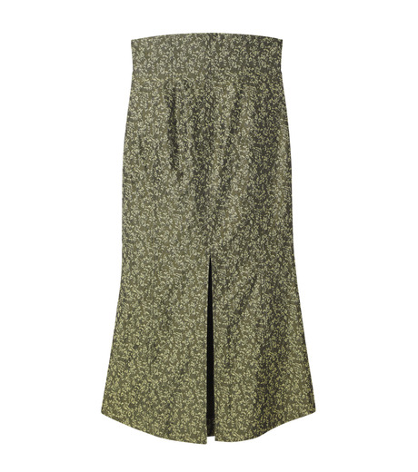 美品　リステア　ジャガード　スカート　ルシェルブルー　リステア　 ドゥロワー ル シェル ブルー - LE CIEL BLEU | Shadow Jacquard | RESTIR
