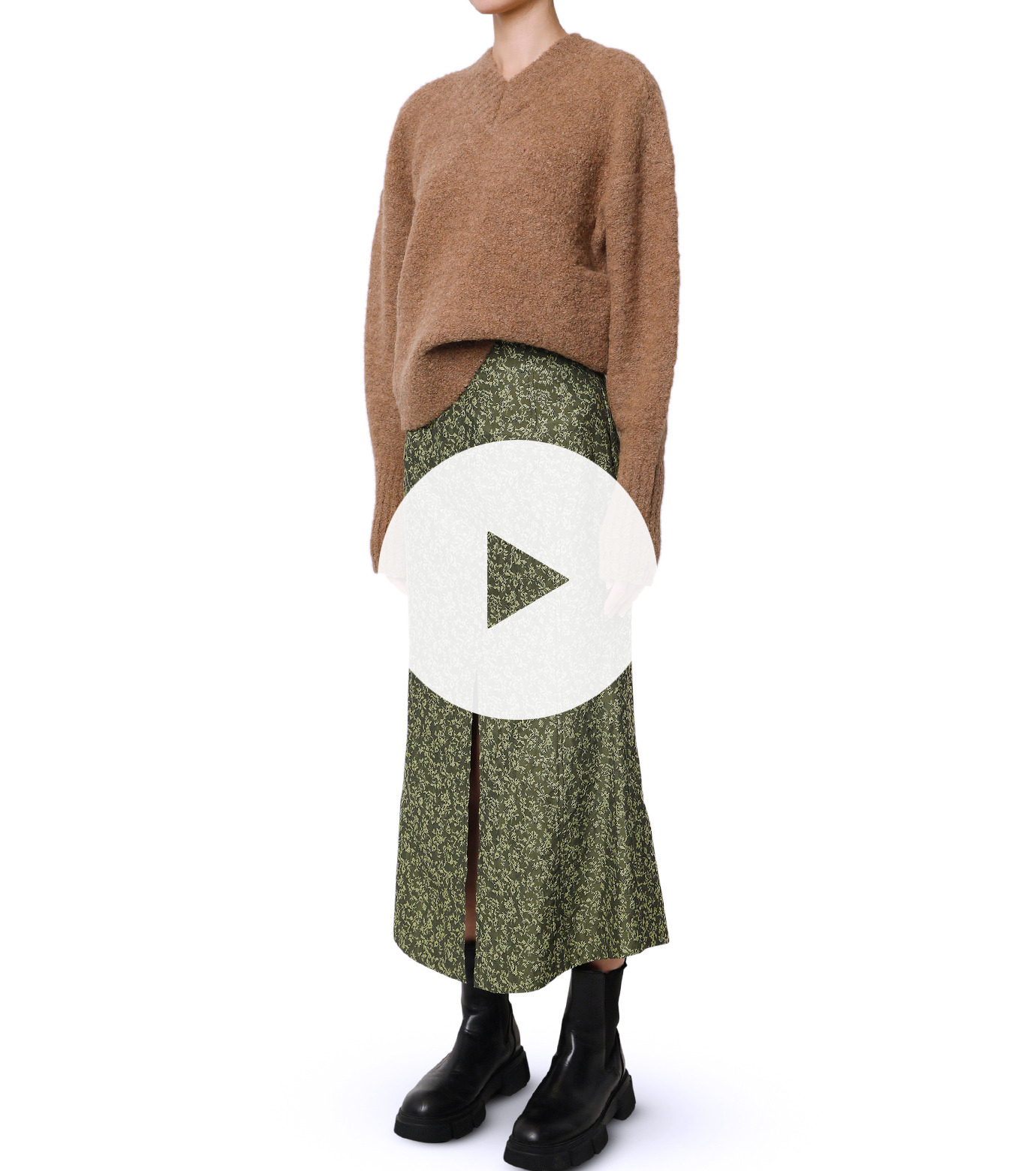 美品 リステア ジャガード スカート ルシェルブルー リステア ドゥロワー ル シェル ブルー - LE CIEL BLEU | Shadow Jacquard | RESTIR