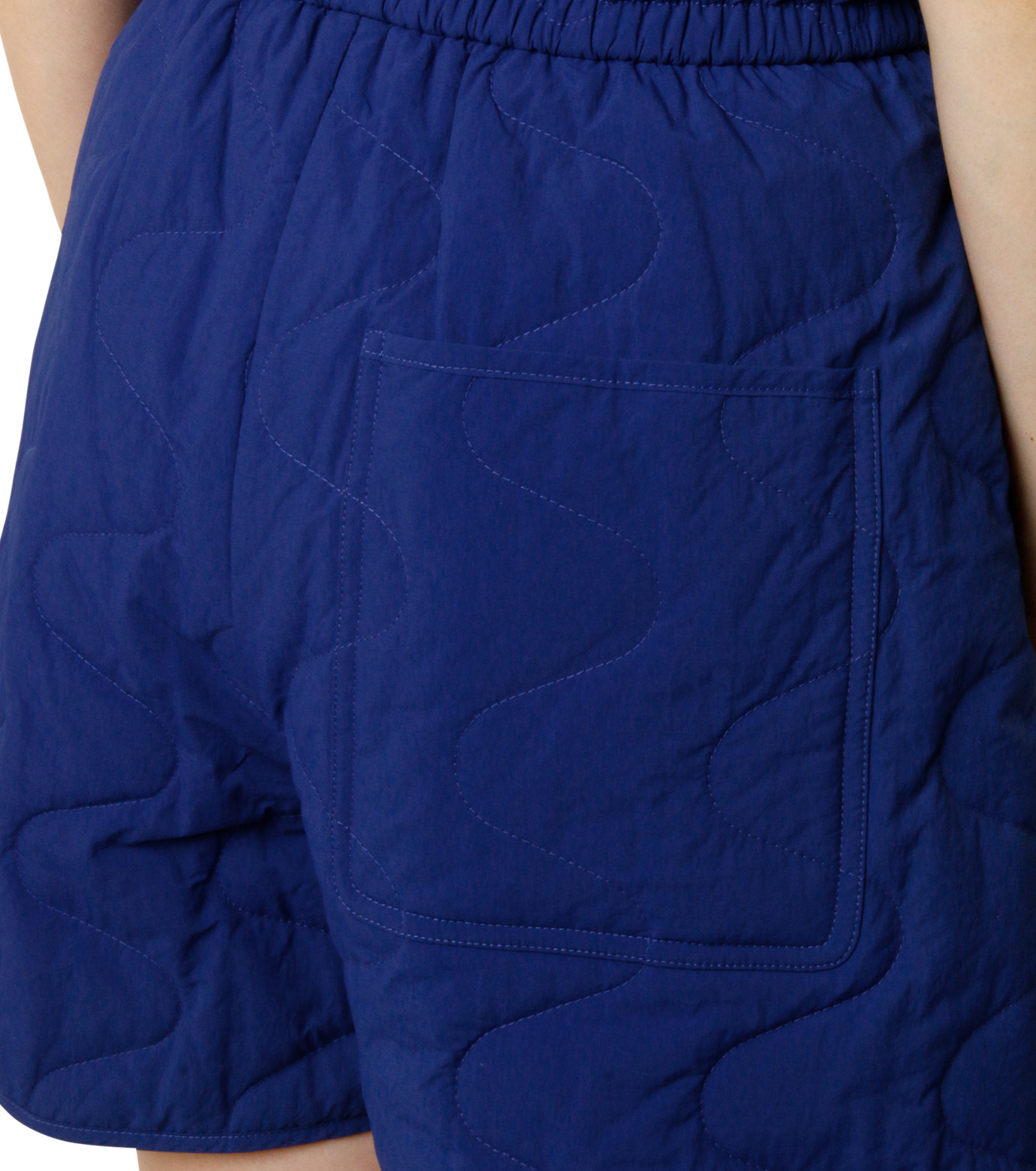 ル シェル ブルー - LE CIEL BLEU | Quilted Shorts-Blue-34の通販 