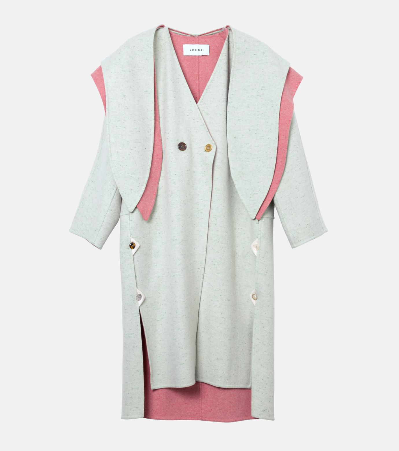 IRENE/アイレネ/Bi Color Double Faced Coat IRENE アイレネ Bi Color Double Faced Coat