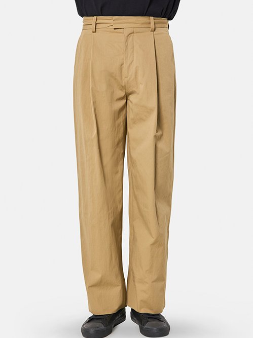 シンプティ - Simpti. | Weathercross Wide Slacks-Beige-Sの通販