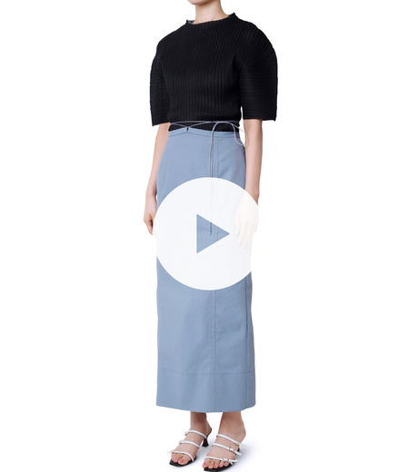 カットソー(長袖+七分) LE CIEL BLEU - LE CIEL BLEU Textured Sleeve Jersey Top LE CIEL BLEU Textured Sleeve Jersey Top - メルカリ